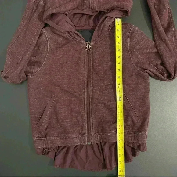 Lululemon Sattva Y2K Cropped Wool Jacket Full Zip Athletic Retro - Picture 11 of 17